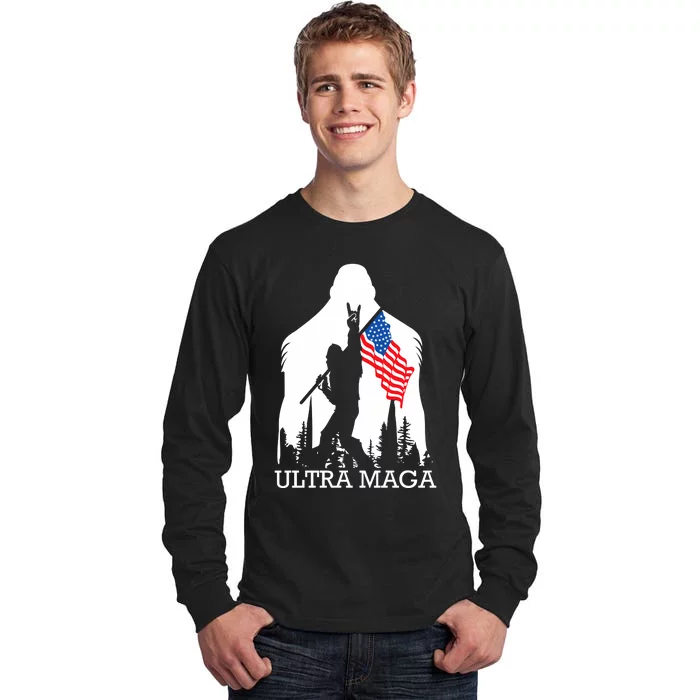 Ultra Maga: Trump 2024 Republican Crusade Tall Long Sleeve T-Shirt