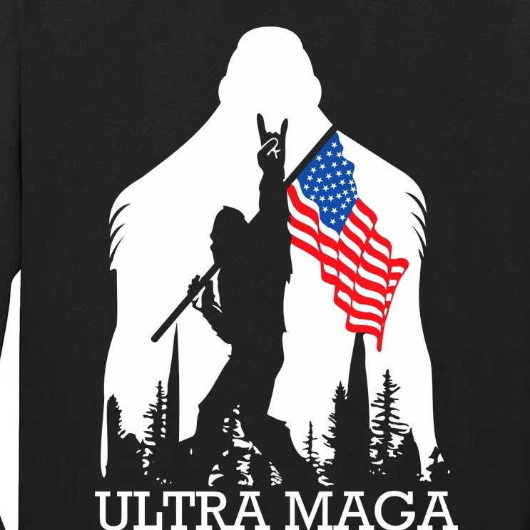 Ultra Maga: Trump 2024 Republican Crusade Tall Long Sleeve T-Shirt