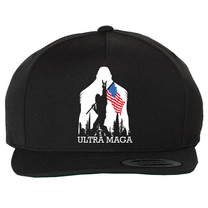 Ultra Maga: Trump 2024 Republican Crusade Wool Snapback Cap