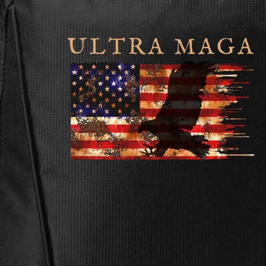 Ultra Maga Conservative Anti Biden City Backpack