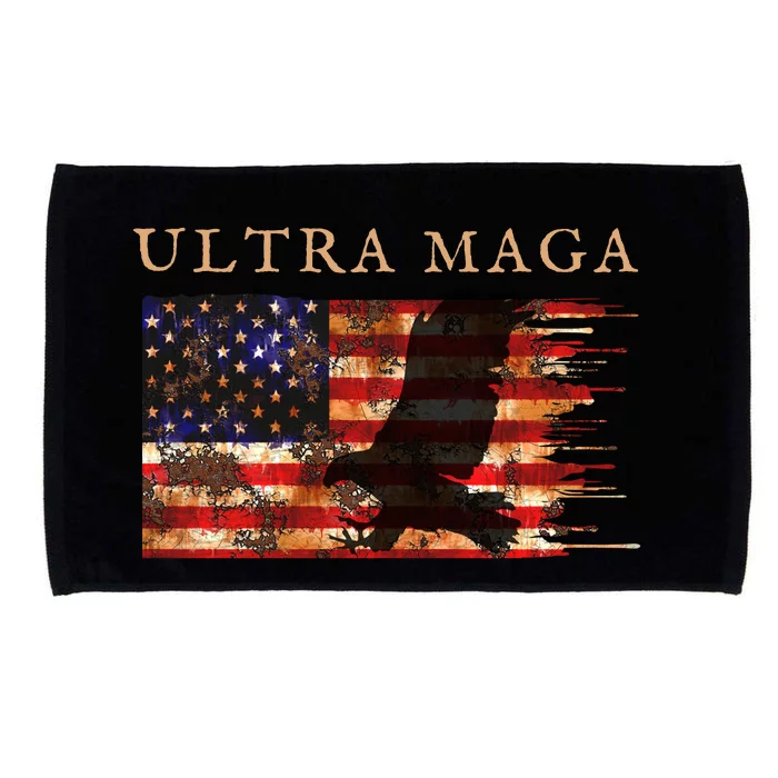 Ultra Maga Conservative Anti Biden Microfiber Hand Towel