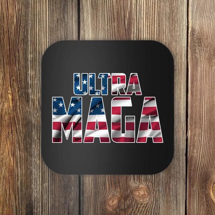 Ultra Maga USA Logo Coaster