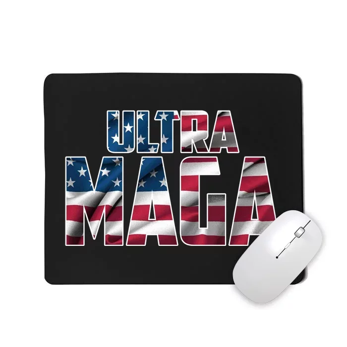 Ultra Maga USA Logo Mousepad