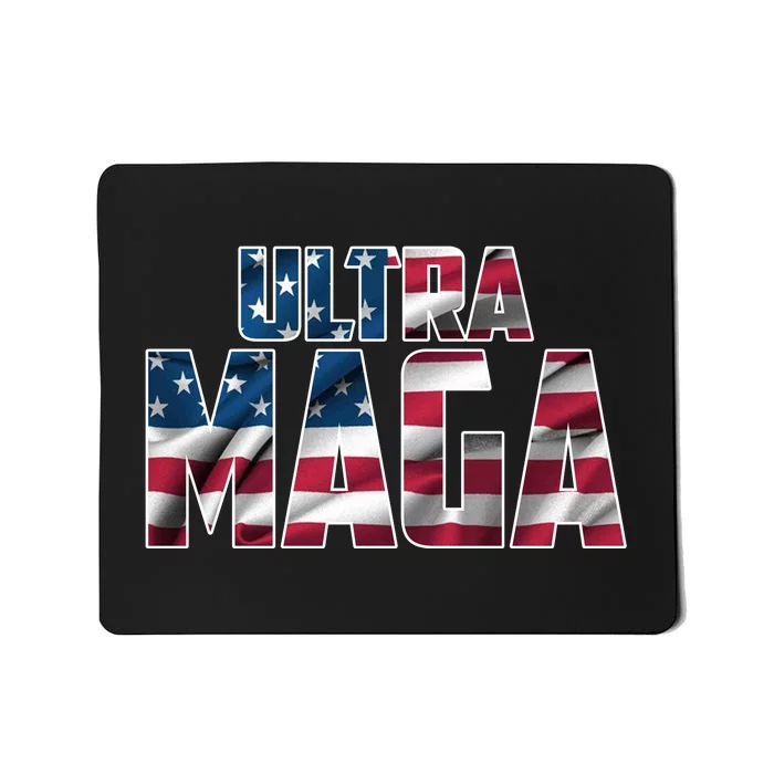 Ultra Maga USA Logo Mousepad