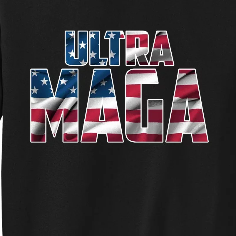 Ultra Maga USA Logo Tall Sweatshirt