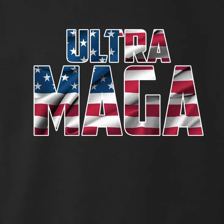 Ultra Maga USA Logo Toddler Hoodie