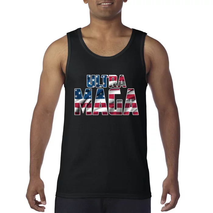 Ultra Maga USA Logo Tank Top