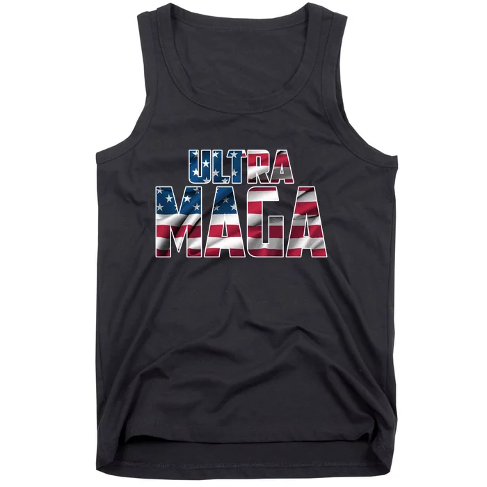 Ultra Maga USA Logo Tank Top