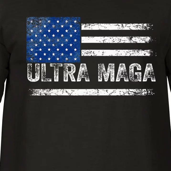 Ultra Maga Us Flag Usa Top American Ultra Mega Comfort Colors T-Shirt