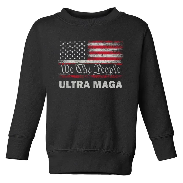 Ultra Maga Toddler Sweatshirt