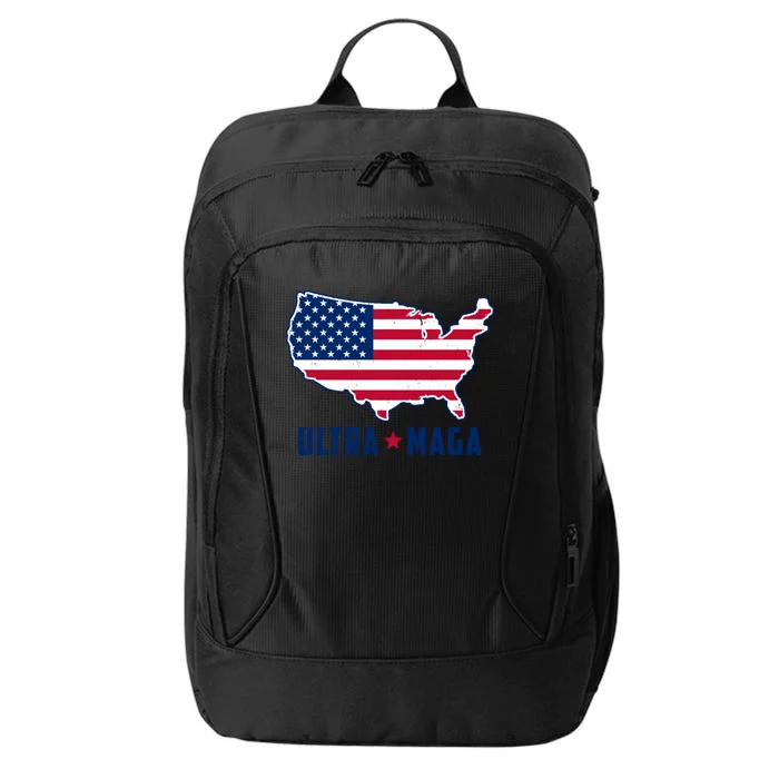 Ultra Maga United States Map City Backpack