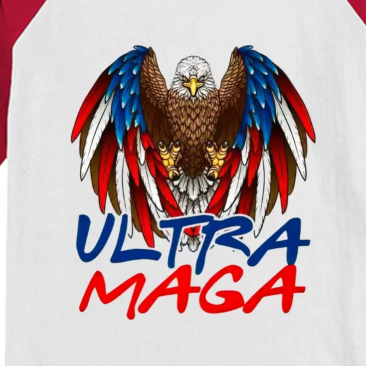 Ultra MAGA Kids Colorblock Raglan Jersey