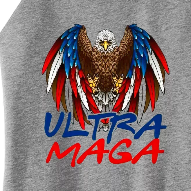 Ultra MAGA Women’s Perfect Tri Rocker Tank