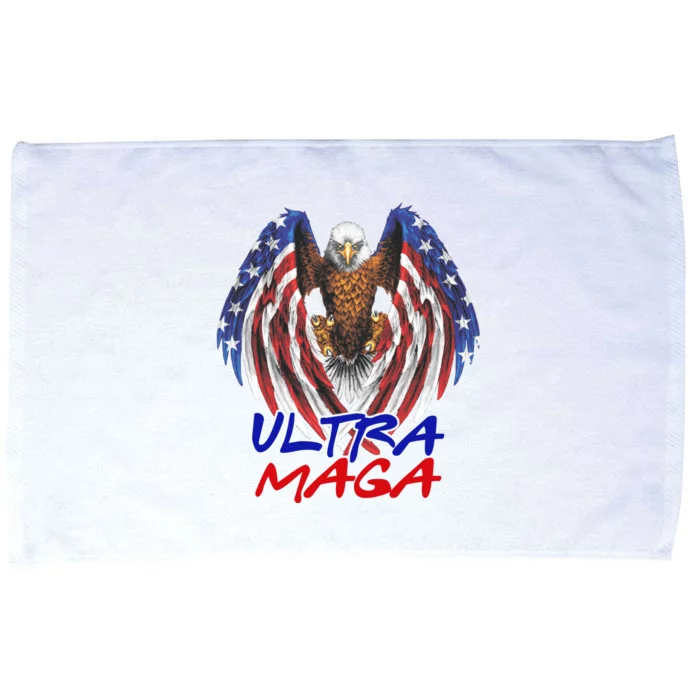 Ultra Maga USA Eagle Microfiber Hand Towel