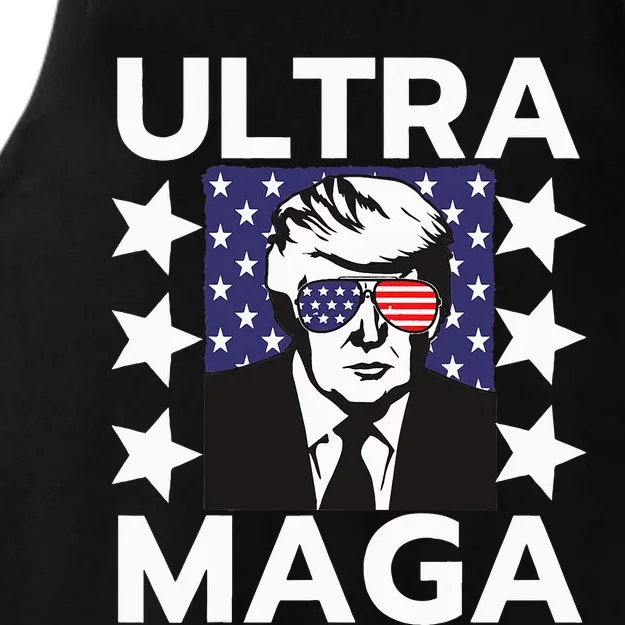 Ultra Maga Ladies Tri-Blend Wicking Tank