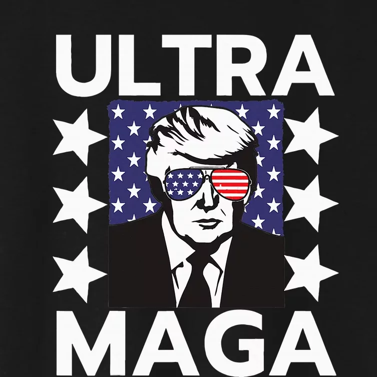 Ultra Maga Women's Crop Top Tee