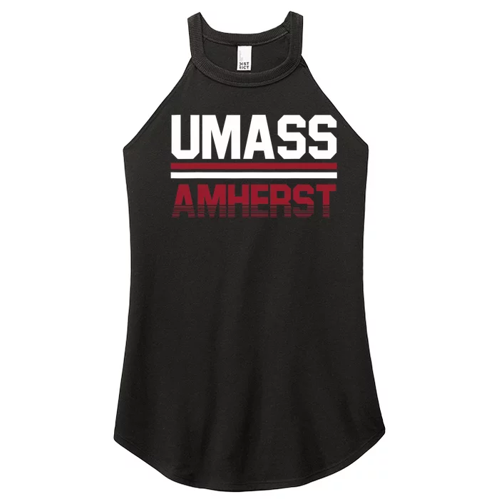 Umass Minute Women’s Perfect Tri Rocker Tank