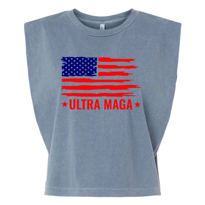 Ultra Maga Garment-Dyed Women's Muscle Tee