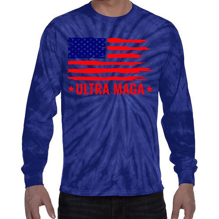 Ultra Maga Tie-Dye Long Sleeve Shirt