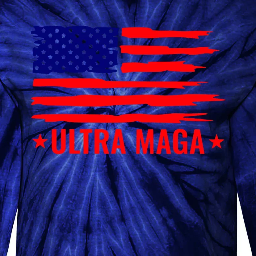 Ultra Maga Tie-Dye Long Sleeve Shirt