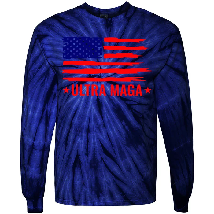 Ultra Maga Tie-Dye Long Sleeve Shirt