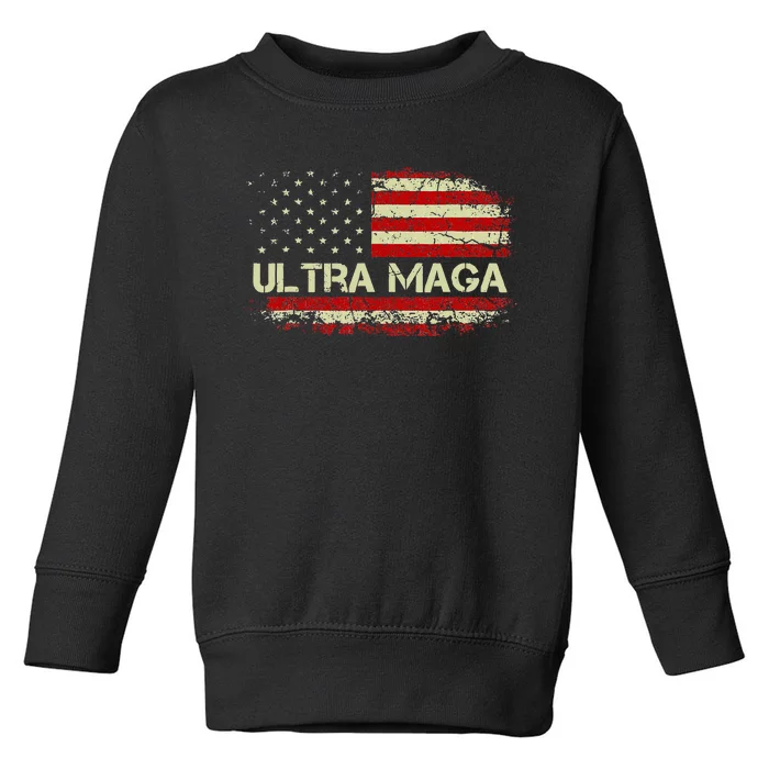 Ultra Maga Ultra Maga Toddler Sweatshirt