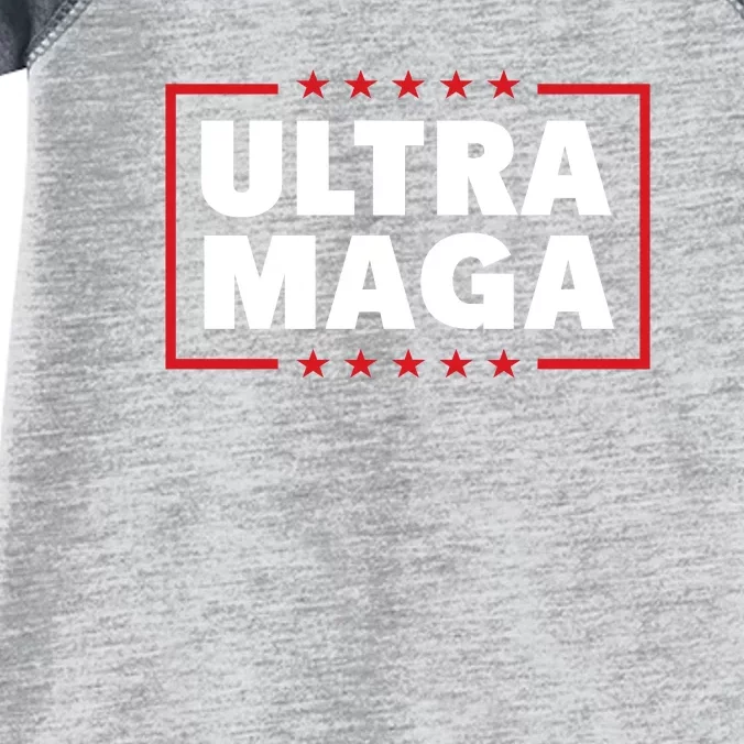 Ultra MAGA | Make America Great Again Infant Baby Jersey Bodysuit