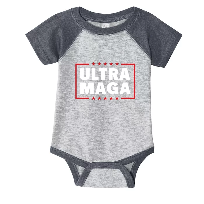 Ultra MAGA | Make America Great Again Infant Baby Jersey Bodysuit