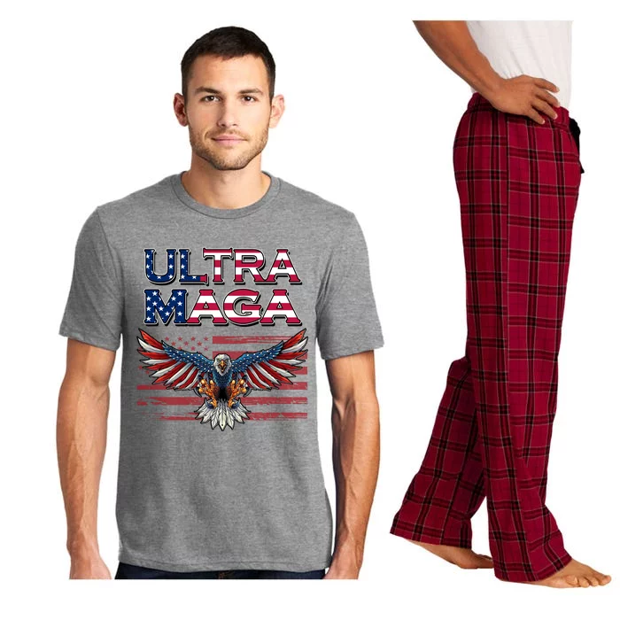 Ultra Maga USA Eagle Pajama Set