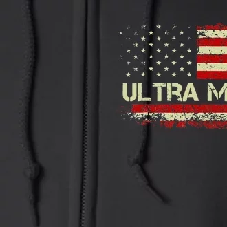 Ultra Maga Ultra Maga Full Zip Hoodie