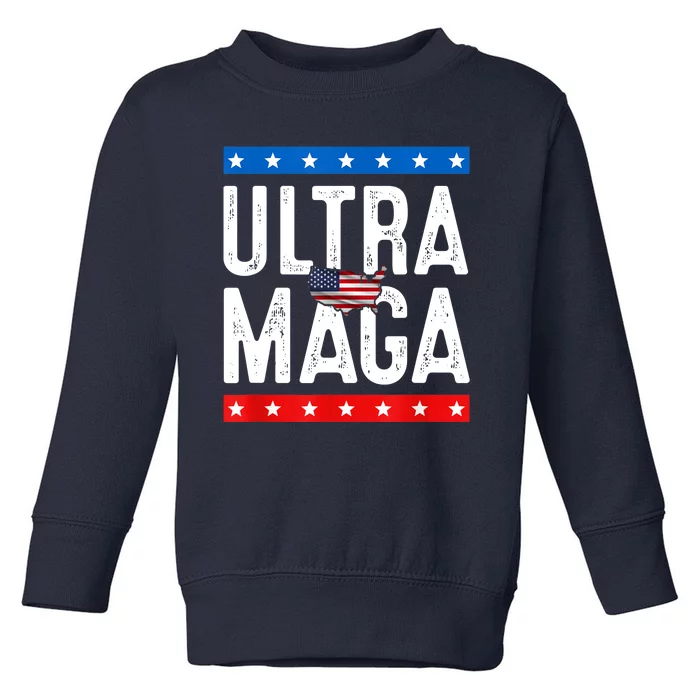 Ultra Maga Toddler Sweatshirt