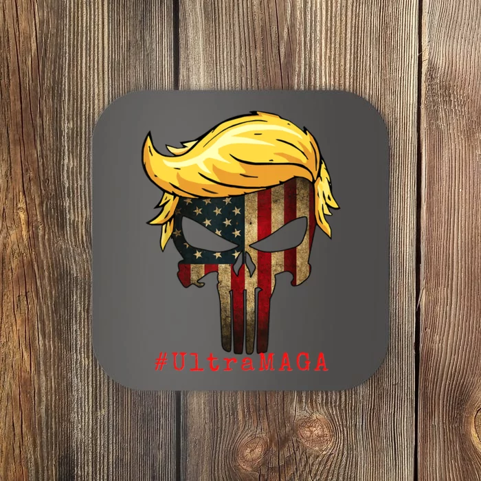 Ultra MAGA #UltraMAGA Punisher Trump Coaster