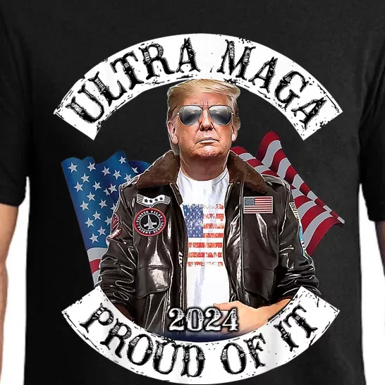 Ultra Maga And Proud Of It Pajama Set