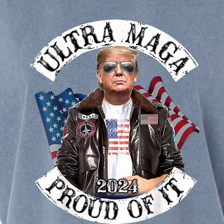 Ultra Maga And Proud Of It Garment-Dyed Women's Muscle Tee