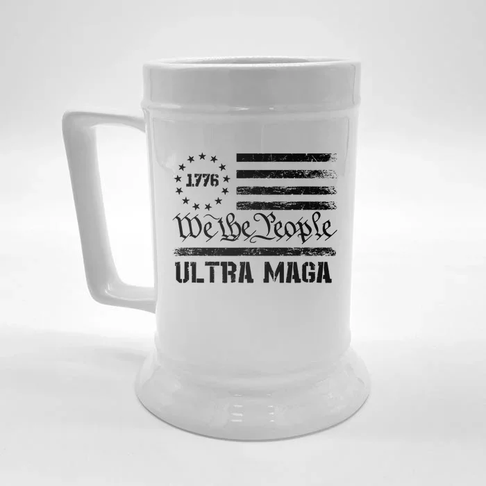 Ultra MAGA Front & Back Beer Stein