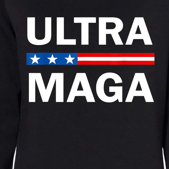 Ultra MAGA Womens California Wash Sweatshirt