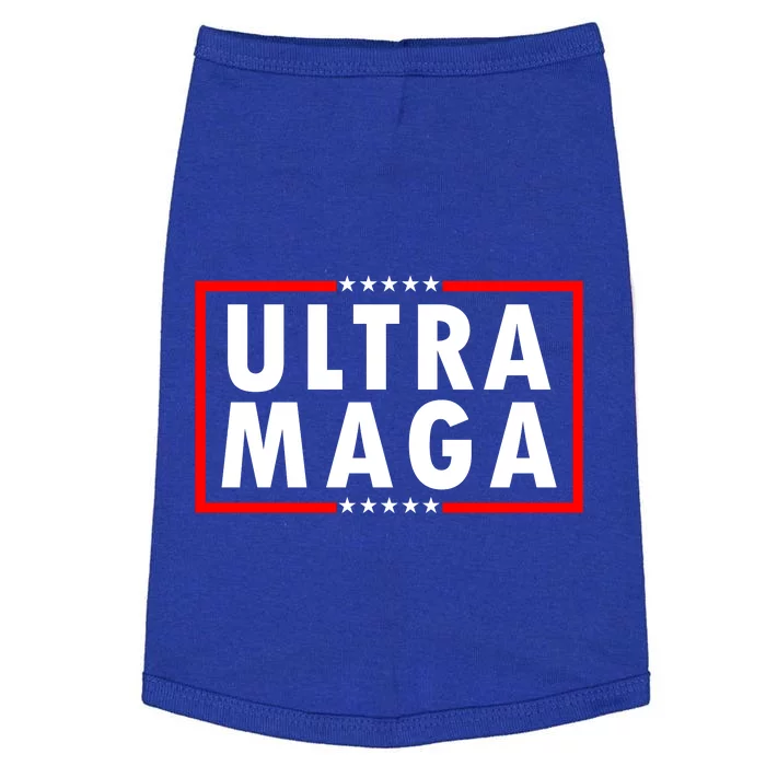 Ultra MAGA Varsity USA United States Of America Doggie Tank