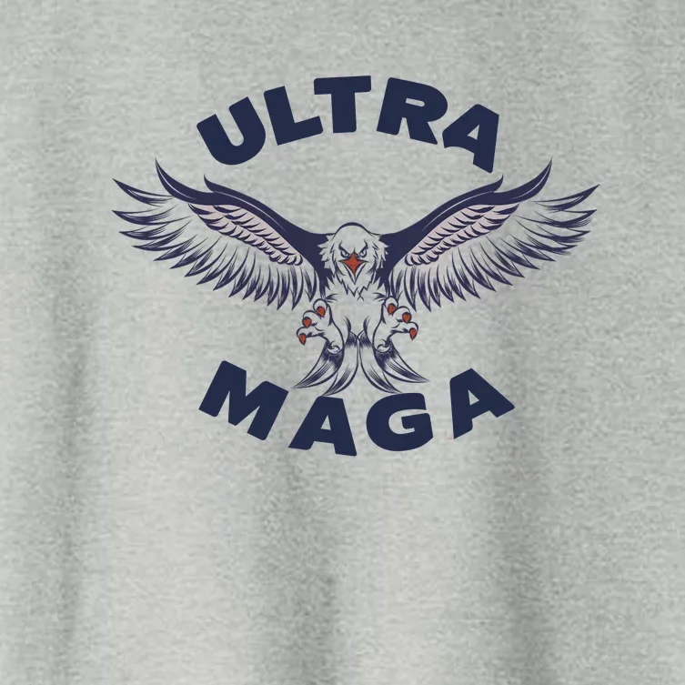 Ultra Maga We The People Women's Crop Top Tee