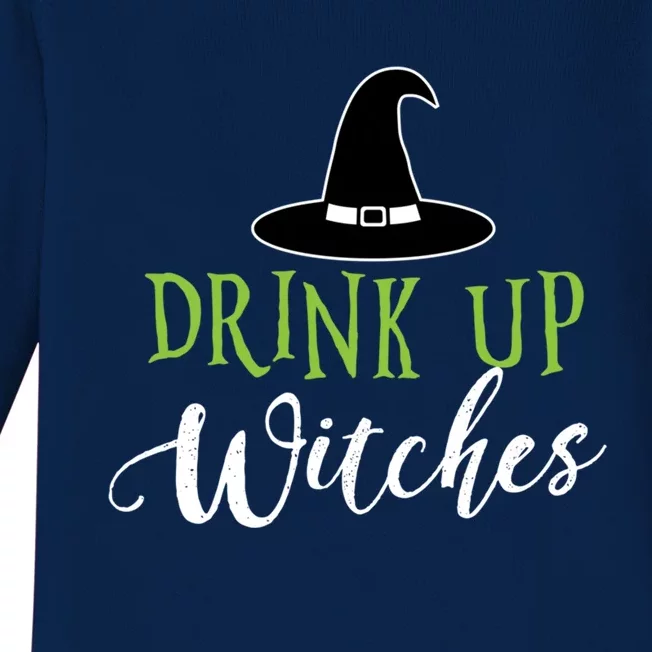 Up My Witches Halloween Gift Baby Long Sleeve Bodysuit