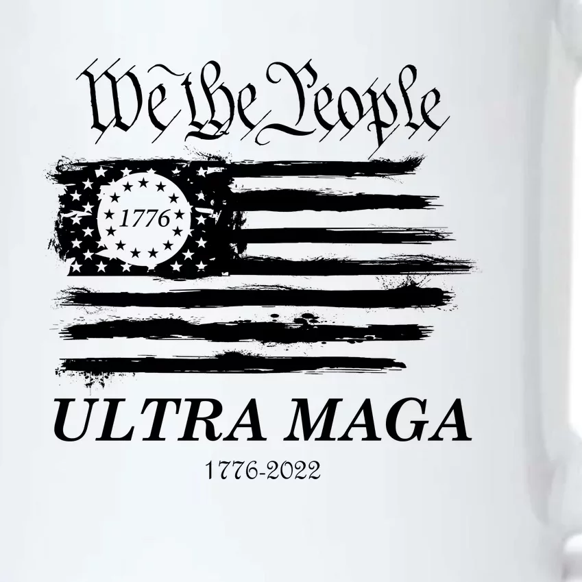 Ultra MAGA We The People Proud Betsy Ross Flag 1776 2022 Black Color Changing Mug