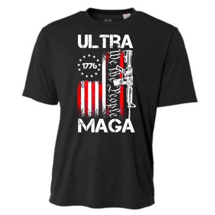 Ultra MAGA We The People 1776 2024 Cooling Performance Crew T-Shirt