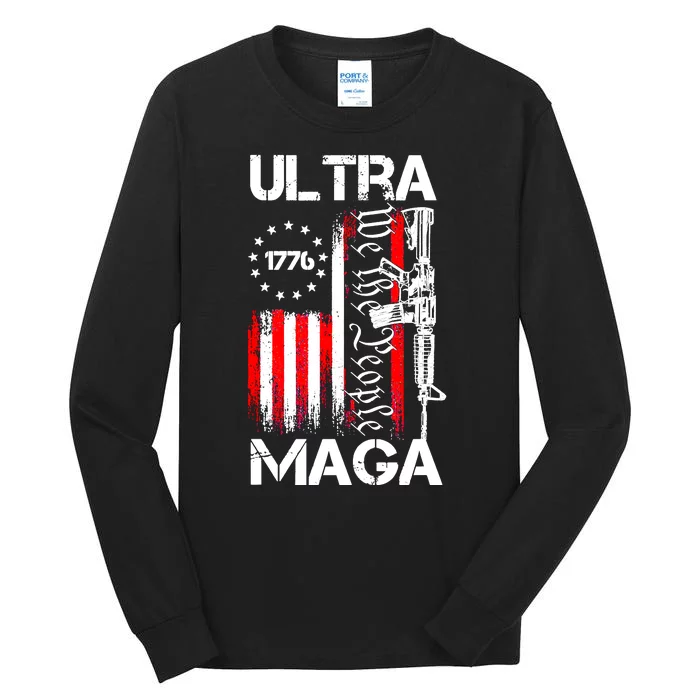 Ultra MAGA We The People 1776 2024 Tall Long Sleeve T-Shirt