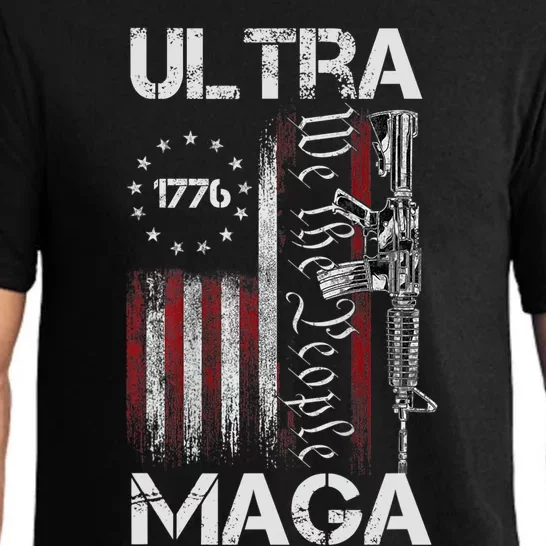 Ultra Maga We The People Proud Ultra Maga Pajama Set