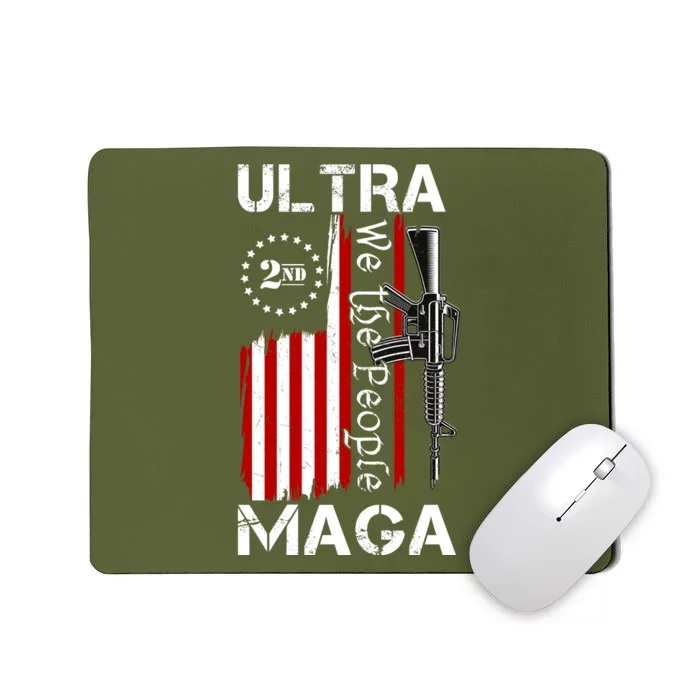 Ultra MAGA We The People 2nd Amendment Mousepad