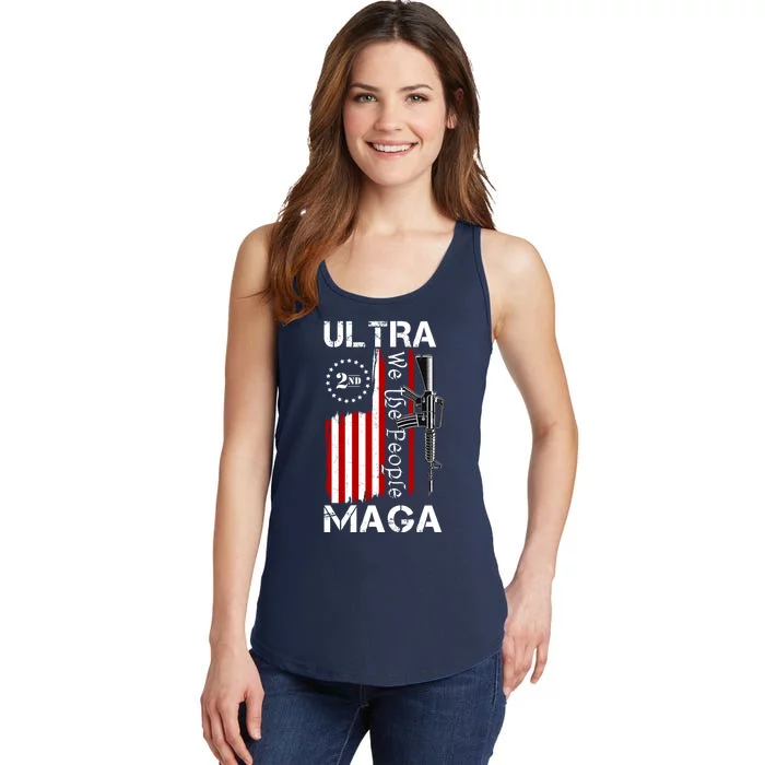 Ultra MAGA We The People 2nd Amendment Ladies Essential Tank