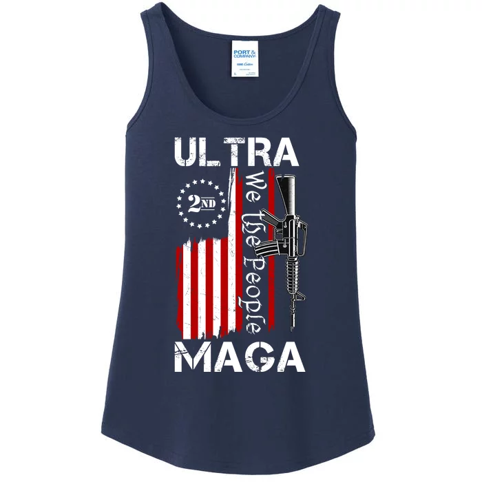 Ultra MAGA We The People 2nd Amendment Ladies Essential Tank