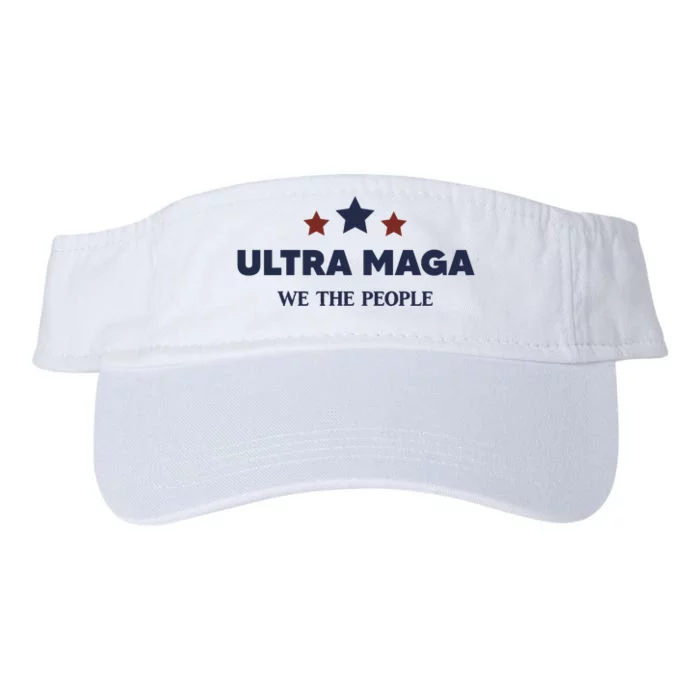 Ultra Maga We The People Valucap Bio-Washed Visor