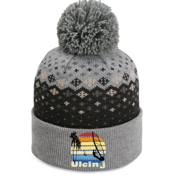 Ulcinj Montenegro Windsurfing Windsurf Beach The Baniff Cuffed Pom Beanie