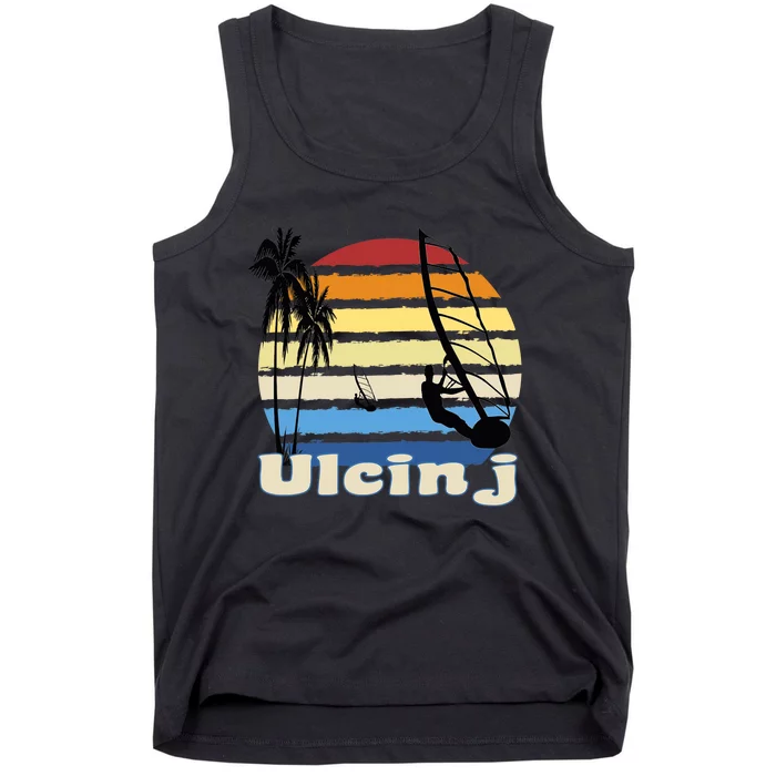 Ulcinj Montenegro Windsurfing Windsurf Beach Tank Top