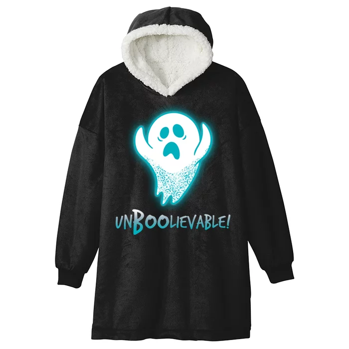 Un-BOO-lievable Hooded Wearable Blanket